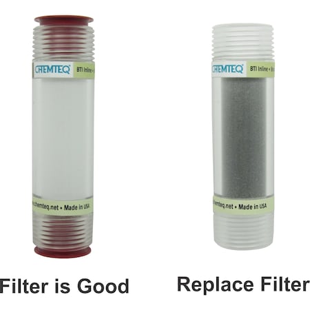 Chemteq Filter Change Indicator for Hydrogen Sulfide Gas 611
